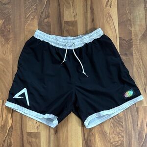 Black Volleyball Shorts